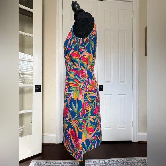 J. Crew Colorful Floral Dress - Picture 4 of 7